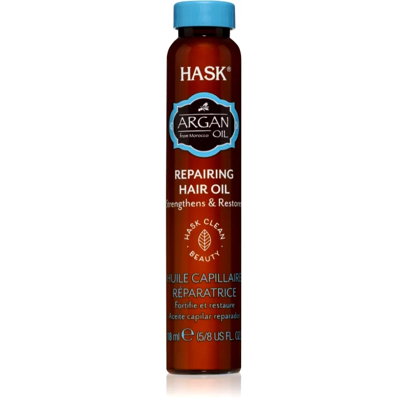 HASK HASK Argan Oil αναγεννητικό λάδι για κατεστραμμένα μαλλιά 18 ml