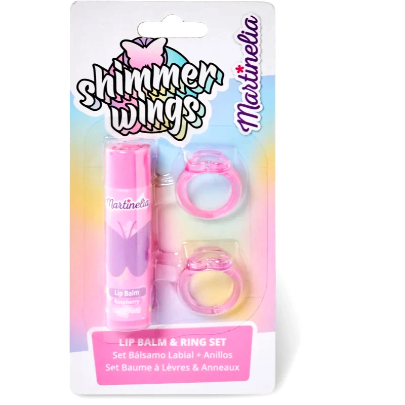 Martinelia Martinelia Shimmer Wings Lip Balm & Ring Set Σετ για παιδιά