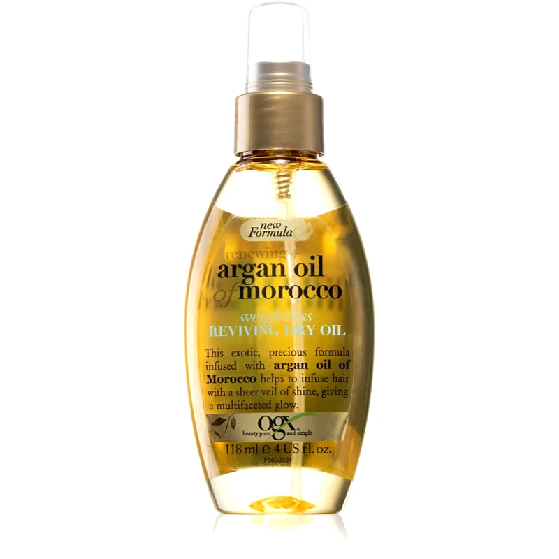 OGX OGX Argan Oil Of Morocco πολυτελές ξηρό λάδι για τα μαλλιά 118 ml