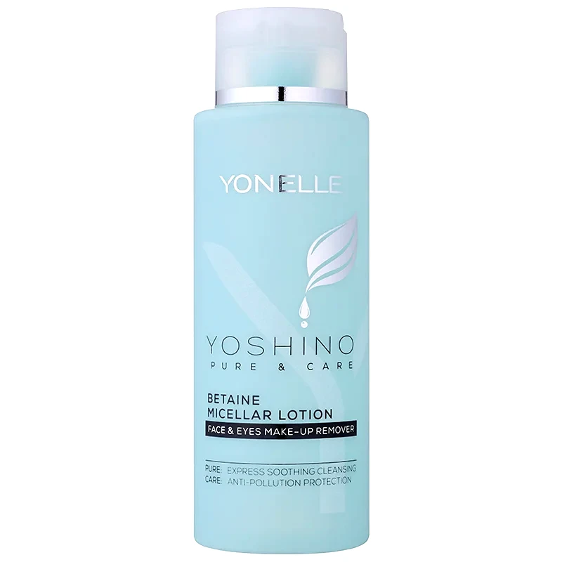 Yonelle Yonelle Yoshino Pure&Care μικυλλιακό νερό με βεταϊνη για έντονη ενυδάτωση επιδερμίδας 400 ml