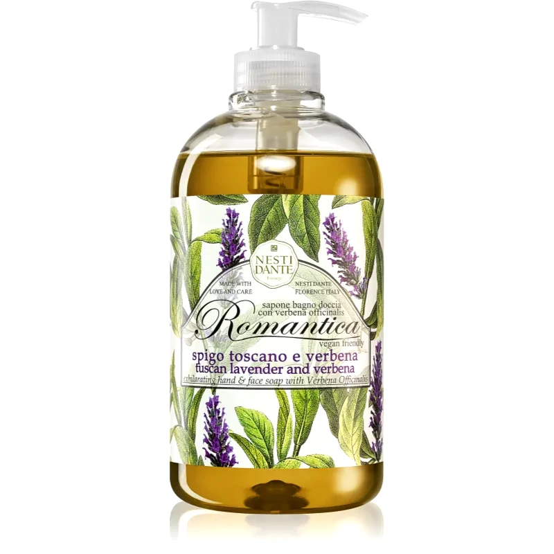 Nesti Dante Nesti Dante Romantica Wild Tuscan Lavender and Verbena απαλό υγροσάπουνο για τα χέρια 500 ml