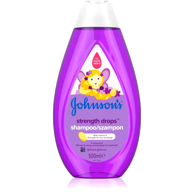 Johnson's® Johnson's® Strenght Drops δυναμωτικό σαμπουάν για παιδιά 500 ml