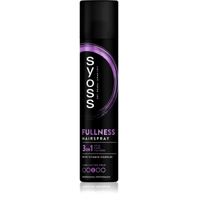 Syoss Syoss Fullness Hairspray λακ μαλλιών με εξαιρετικά δυνατό κράτημα 300 ml