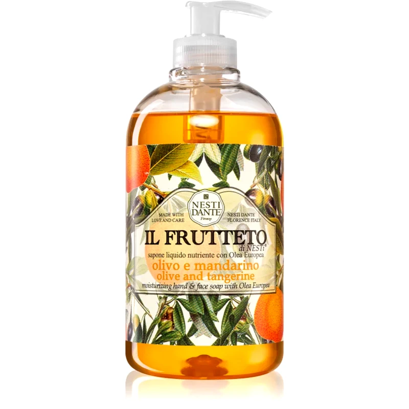Nesti Dante Nesti Dante Il Frutteto Olive and Tangerine υγρό σαπούνι για τα χέρια 500 ml