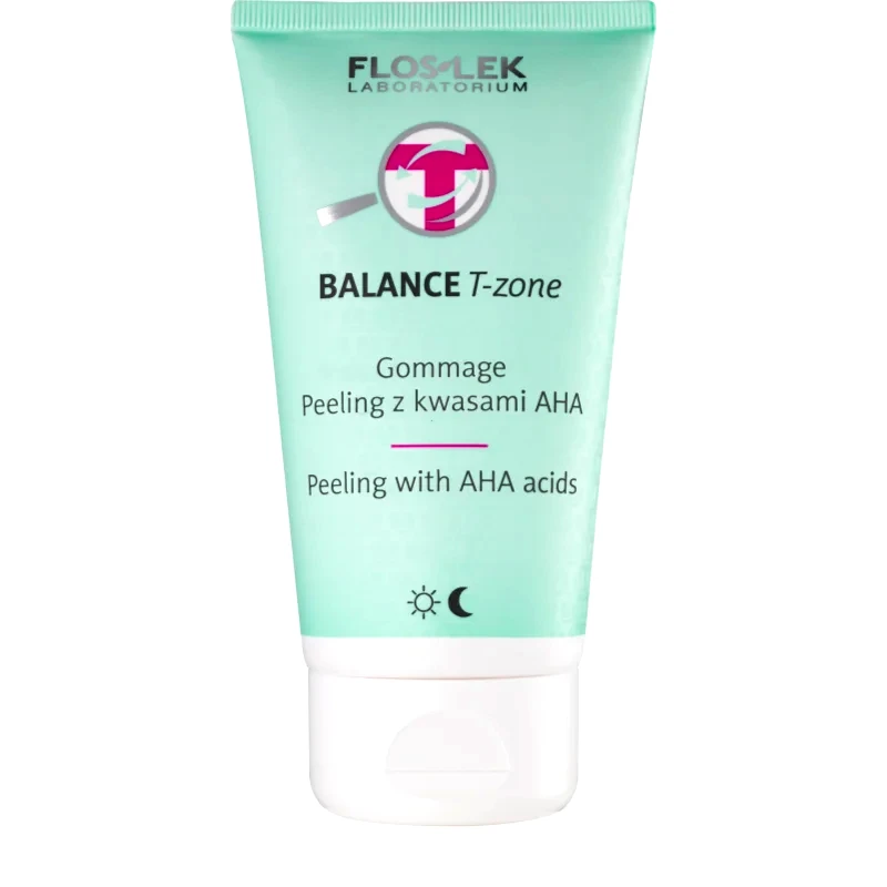 FlosLek Laboratorium FlosLek Laboratorium Balance T-Zone Gommage απολέπιση για μικτή επιδερμίδα 125 γρ