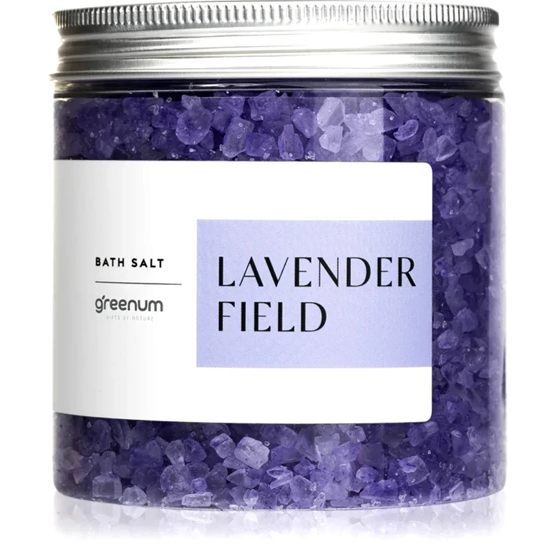 Greenum Greenum Lavender Field αλάτι λουτρού 600 γρ