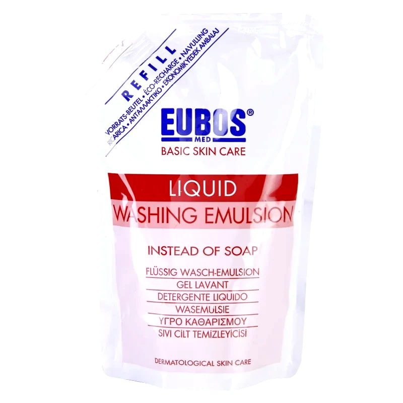 Eubos Eubos Basic Skin Care Red γαλάκτωμα πλυσίματος ανταλλακτικό 400 ml