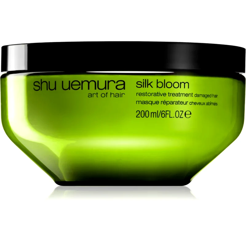 Shu Uemura Shu Uemura Silk Bloom αναγεννητική και ανανεωτική μάσκα για κατεστραμμένα μαλλιά 200 ml