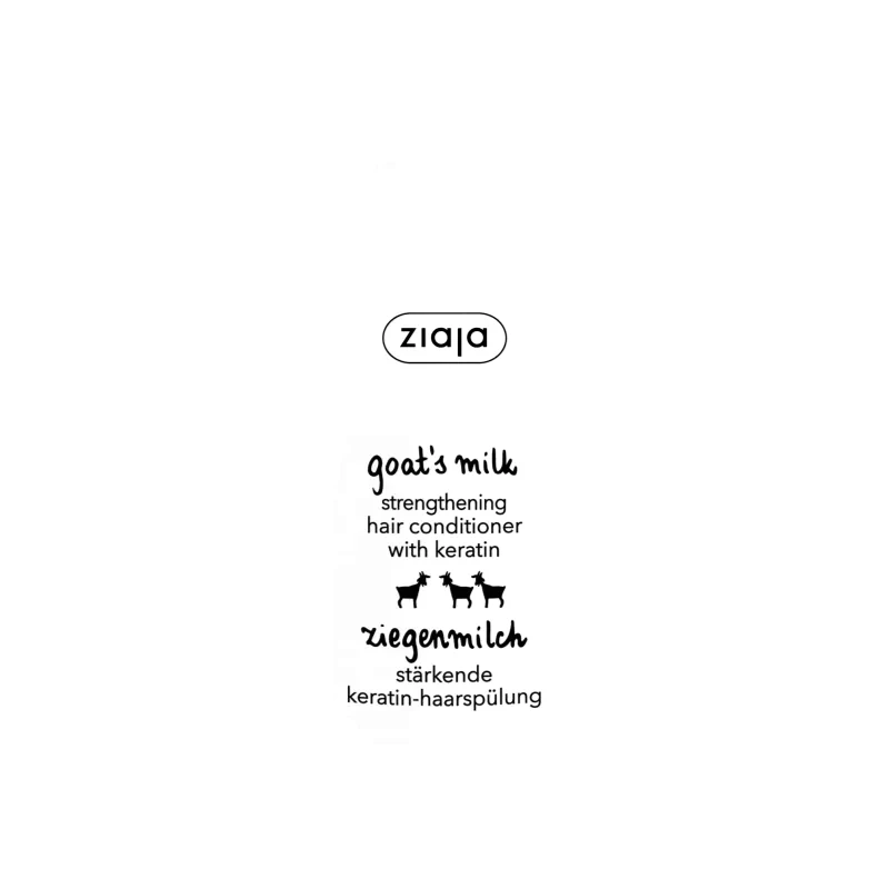 Ziaja Ziaja Goat's Milk δυναμωτικό μαλακτικό για ξηρά και κατεστραμμένα μαλλιά 200 ml
