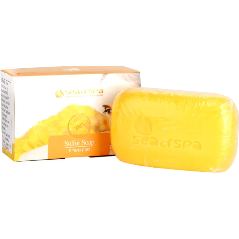 Sea of Spa Sea of Spa Essential Dead Sea Treatment Μπάρα σαπουνιού με θείο 125 γρ