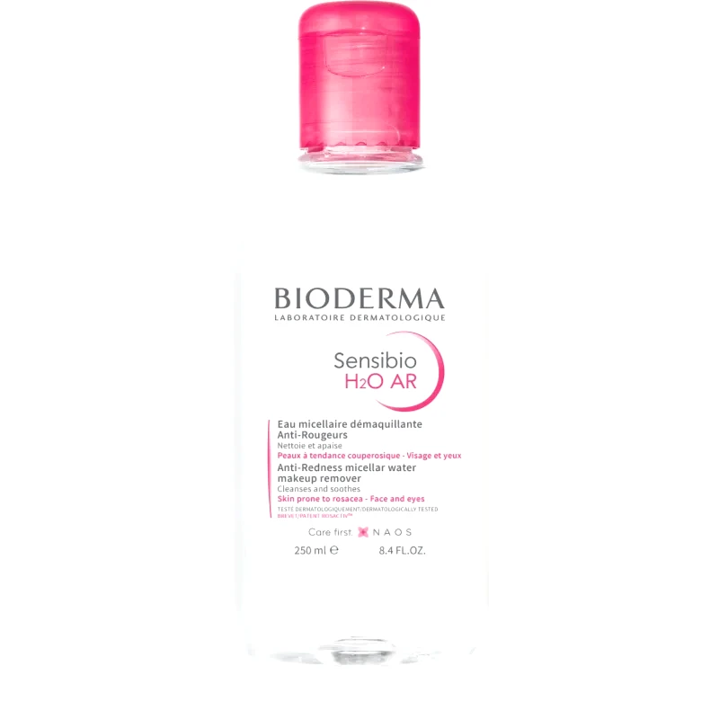 Bioderma Bioderma Sensibio H2O AR μικυλλιακό νερό για ευαίσθητη επιδερμίδα με τάση για κοκκίνισμα 250 ml