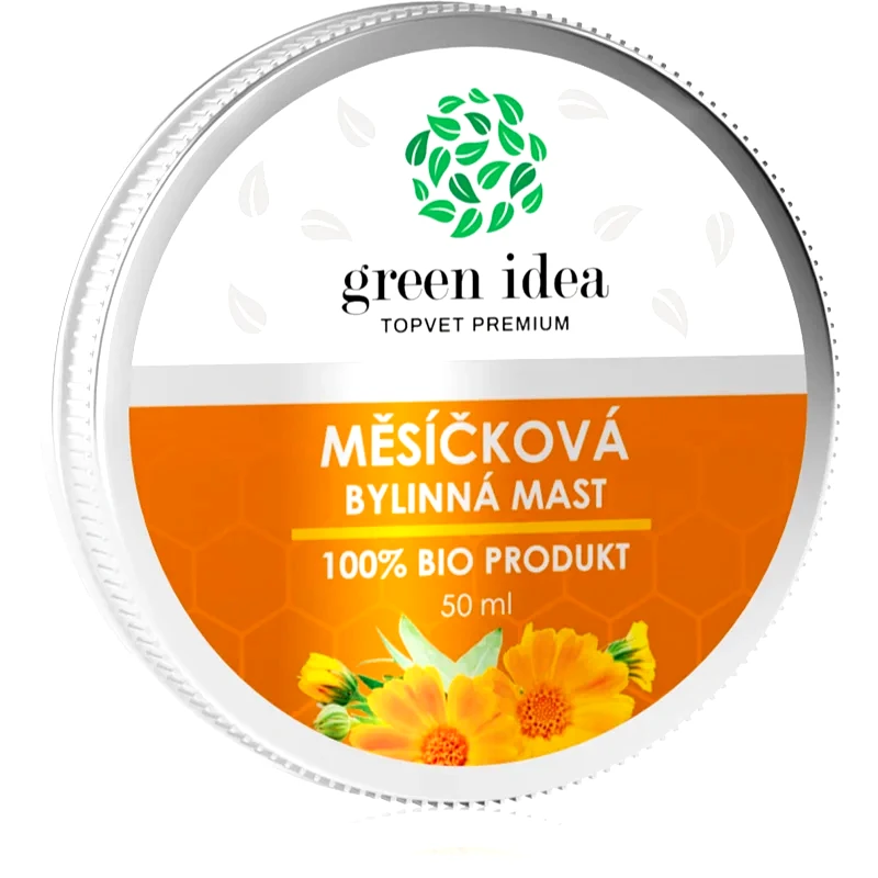 Green Idea Green Idea Měsíčková mast φυτική αλοιφή 50 ml