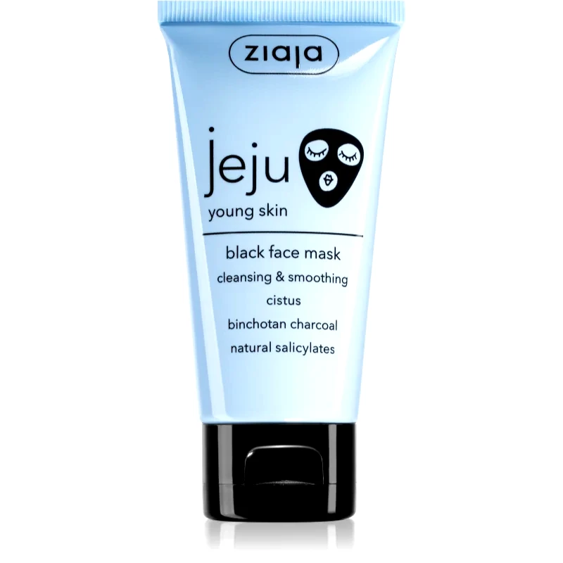 Ziaja Ziaja Jeju Young Skin καθαριστική μαύρη μάσκα για νεανική επιδερμίδα 50 ml