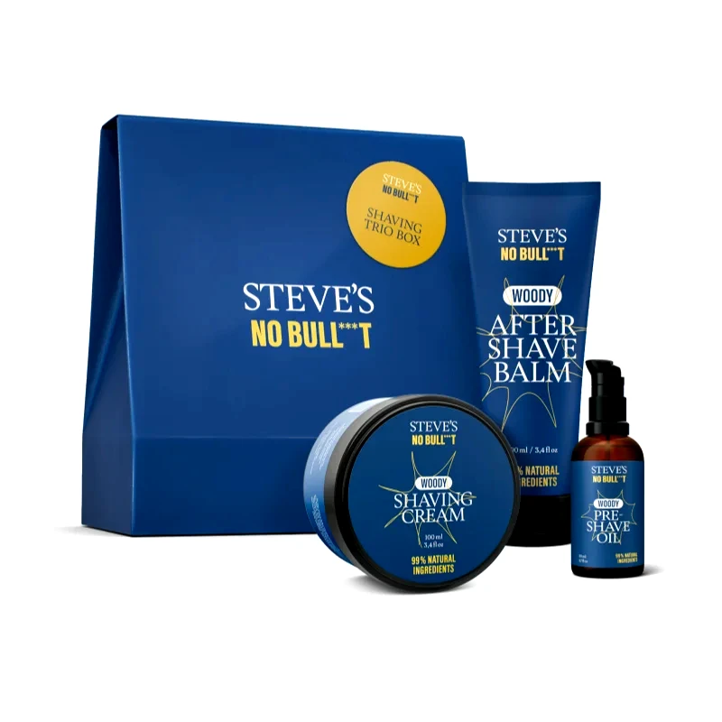 Steve's Steve's No Bull***t Shaving Trio σετ δώρου για το ξύρισμα