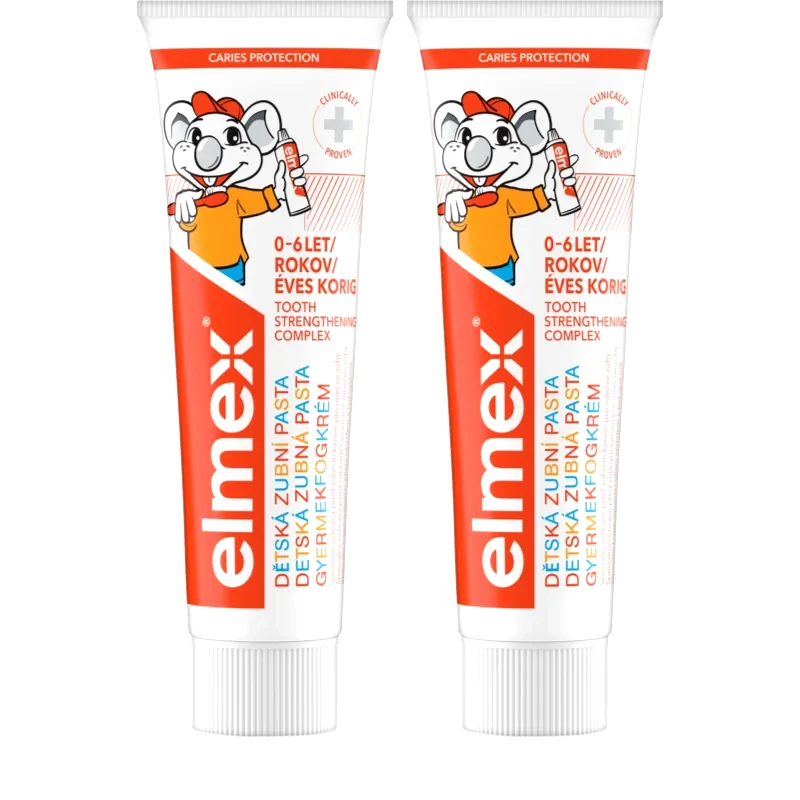 Elmex Elmex Caries Protection Kids οδοντόκρεμα για παιδιά 2 x 50 ml
