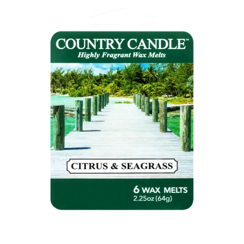 Country Candle Country Candle Citrus & Seagrass κερί για αρωματική λάμπα 64 γρ