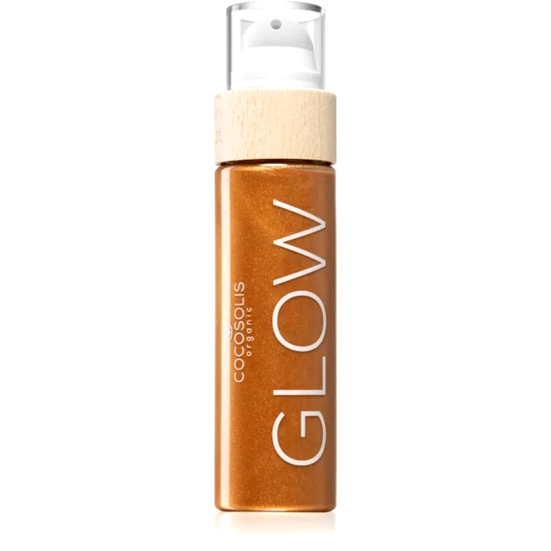 COCOSOLIS COCOSOLIS GLOW λαμπρυντικό λάδι με στρας με άρωμα Cookies 110 ml
