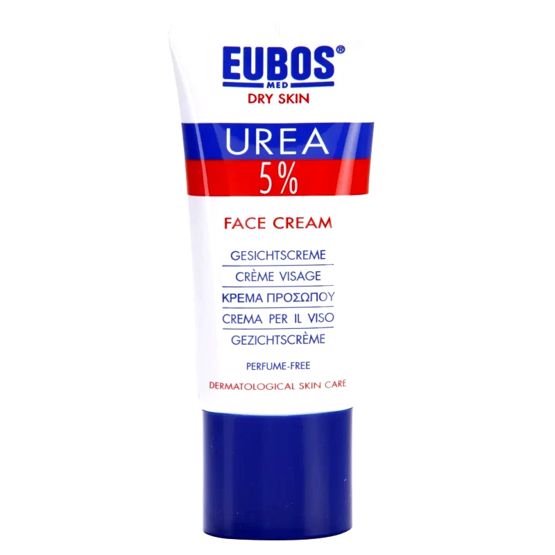 Eubos Eubos Dry Skin Urea 5% εντατικά ενυδατική κρέμα Για το πρόσωπο 50 ml