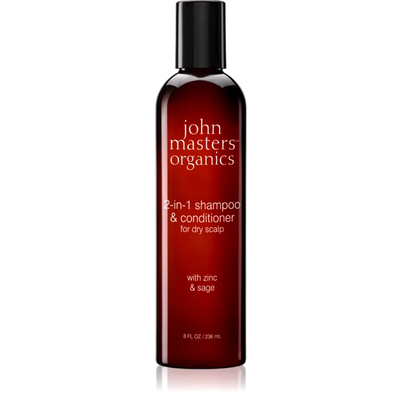 John Masters Organics John Masters Organics Scalp 2 in 1 Shampoo with Zinc & Sage σαμπουάν και κοντίσιονερ 2 σε 1 236 ml