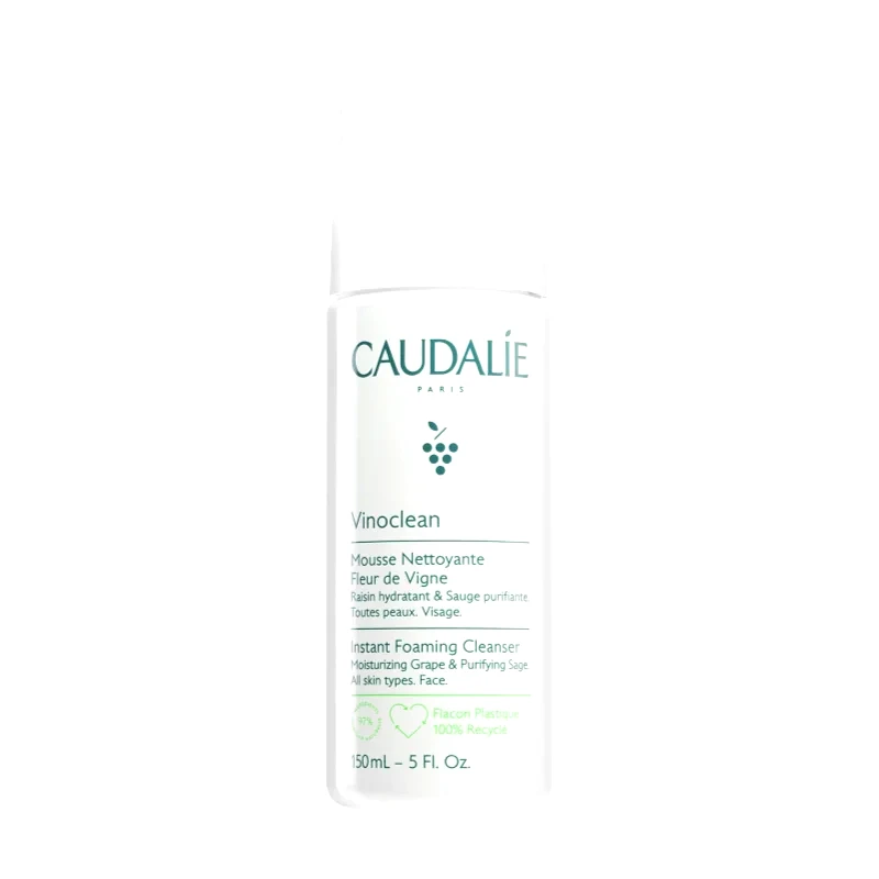 Caudalie Caudalie Vinoclean καθαριστικός αφρός για όλους τους τύπους επιδερμίδας 50 ml