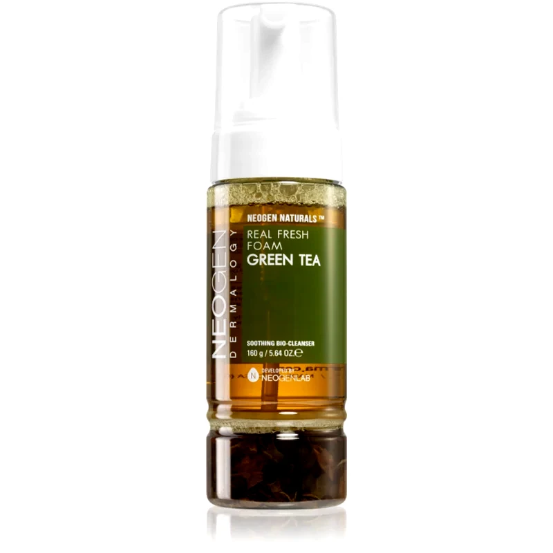 Neogen Dermalogy Neogen Dermalogy Real Fresh Green Tea καταπραϋντικός καθαριστικός αφρός 160 γρ