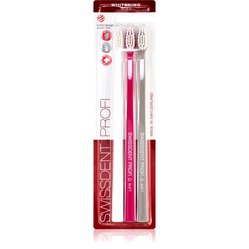 Swissdent Swissdent Profi Whitening οδοντόβουρτσες μαλακές 3 τμχ