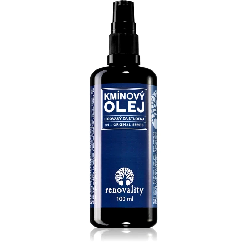 Renovality Renovality Original Series Cold-Pressed Cumin Oil λάδι για ξηρό και ερεθισμένο δέρμα 100 ml