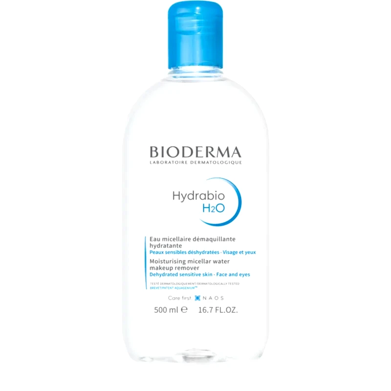 Bioderma Bioderma Hydrabio H2O μικυλλιακό καθαριστικό νερό για αφυδατωμένη επιδερμίδα 500 ml
