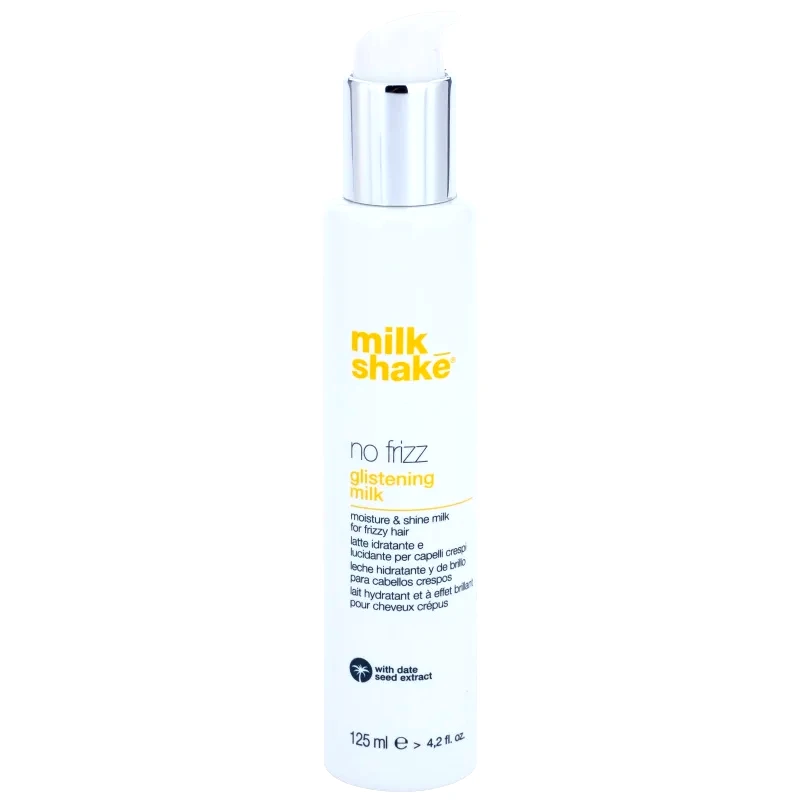 milk_shake milk_shake No Frizz ενυδατική λοσιόν για τα μαλλιά για την αντιμετώπιση του κρεπαρίσματος μαλλιών 125 ml