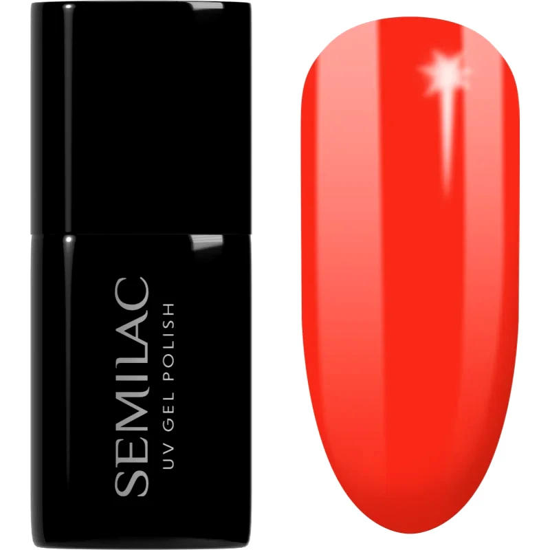 Semilac Semilac UV Hybrid Hottie τζελ βερνίκι νυχιών απόχρωση 039 Sexy Red 7 ml