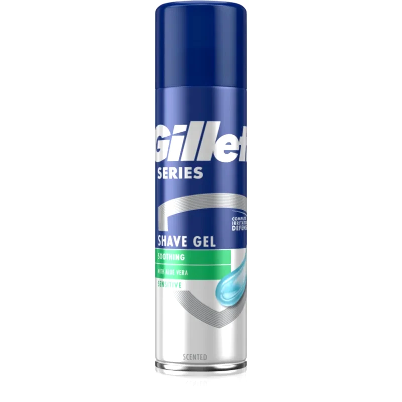 Gillette Gillette Series Sensitive τζελ ξυρίσματος για άντρες 200 ml