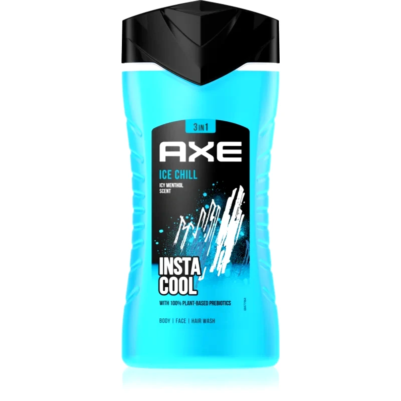 Axe Axe Ice Chill δροσιστικό τζελ ντους 3 σε 1 250 ml