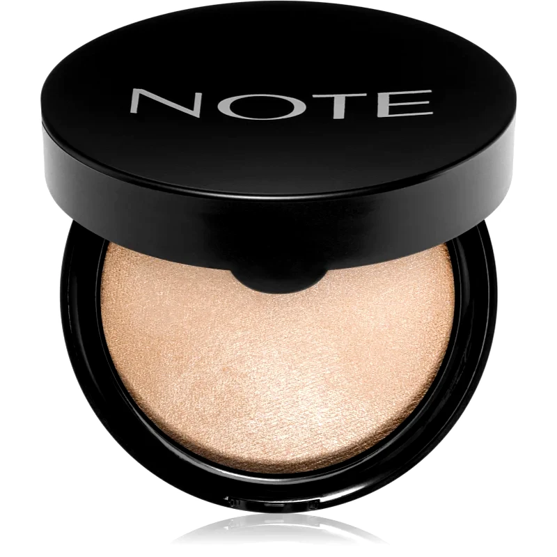 Note Cosmetique Note Cosmetique Baked Highlighter ψημένο λευκαντικό απόχρωση 01 Moonlight 10 γρ