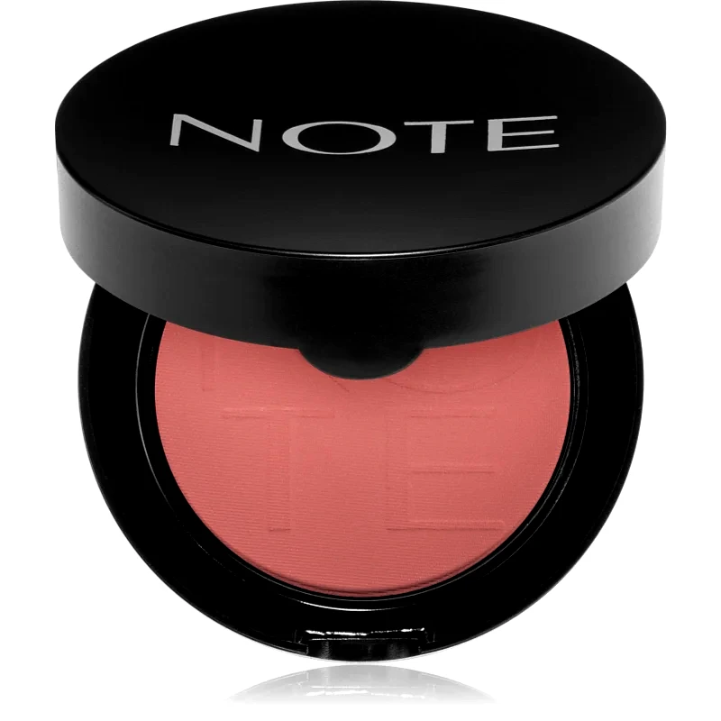 Note Cosmetique Note Cosmetique Luminous Silk πουδρέ ρουζ 06 Sandy Pink 5,5 γρ