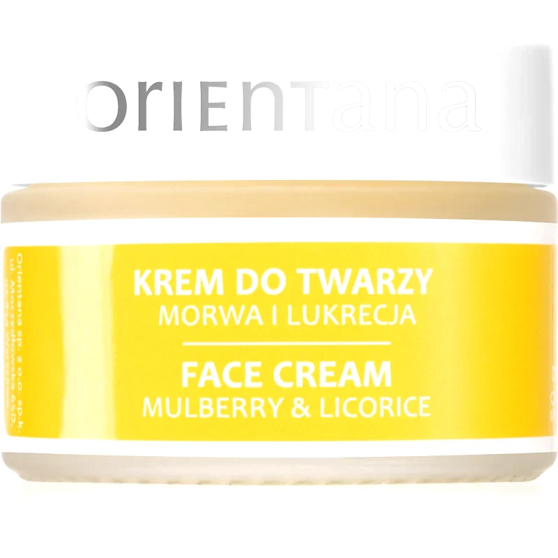 Orientana Orientana Mulberry & Licorice Face Cream καταπραϋντική κρέμα προσώπου 50 γρ