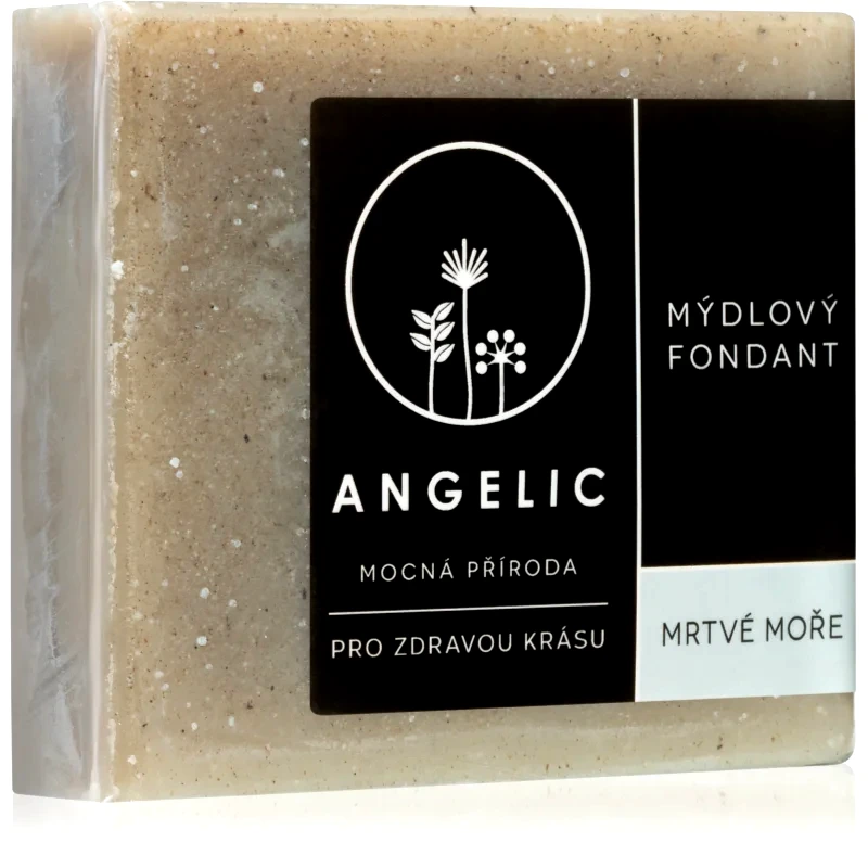 Angelic Angelic Soap fondant Dead Sea έξτρα απαλό φυσικό σαπούνι 105 γρ