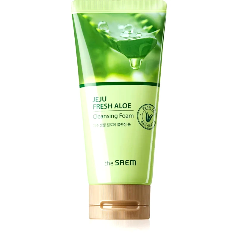 The Saem The Saem Jeju Fresh Aloe 92% απαλός καθαριστικός αφρός 150 γρ