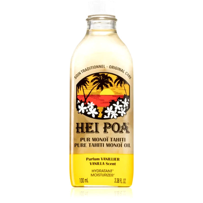 Hei Poa Hei Poa Pure Tahiti Monoï Oil Vanilla πολυλειτουργικό λάδι για σώμα και μαλλιά 100 ml
