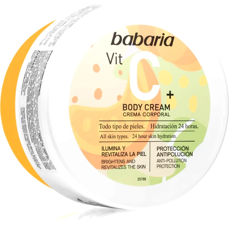 Babaria Babaria Vitamin C ενυδατική κρέμα σώματος για όλους τους τύπους δέρματος 400 ml