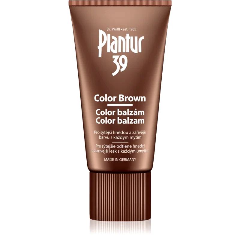 Plantur Plantur 39 Color Brown βάλσαμο καφεϊνης για καφέ αποχρώσεις μαλλιών 150 ml