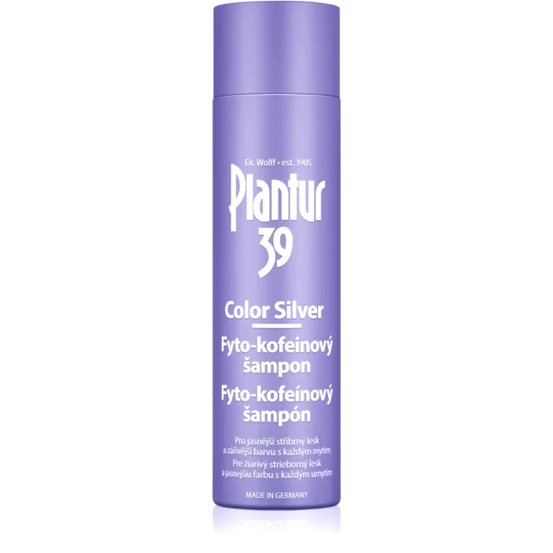 Plantur Plantur 39 Color Silver σαμπουάν καφεϊνης εξουδετέρωση κίτρινων αποχρώσεων 250 ml
