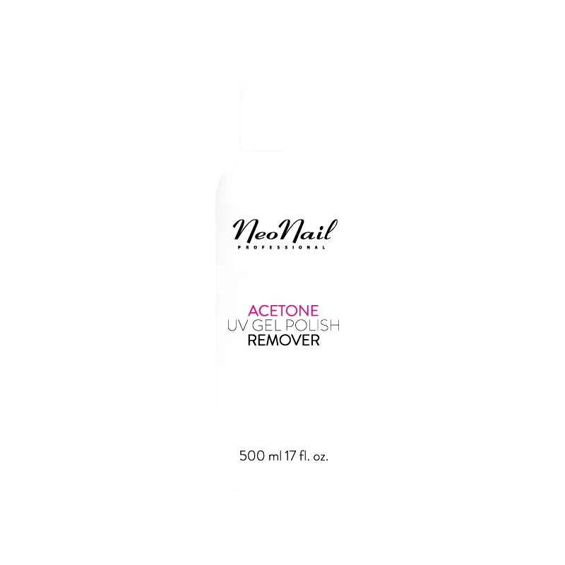 NeoNail NEONAIL Acetone καθαρή ακετόνη για αφαίρεση τεχνητών τζελ νυχιών 500 ml