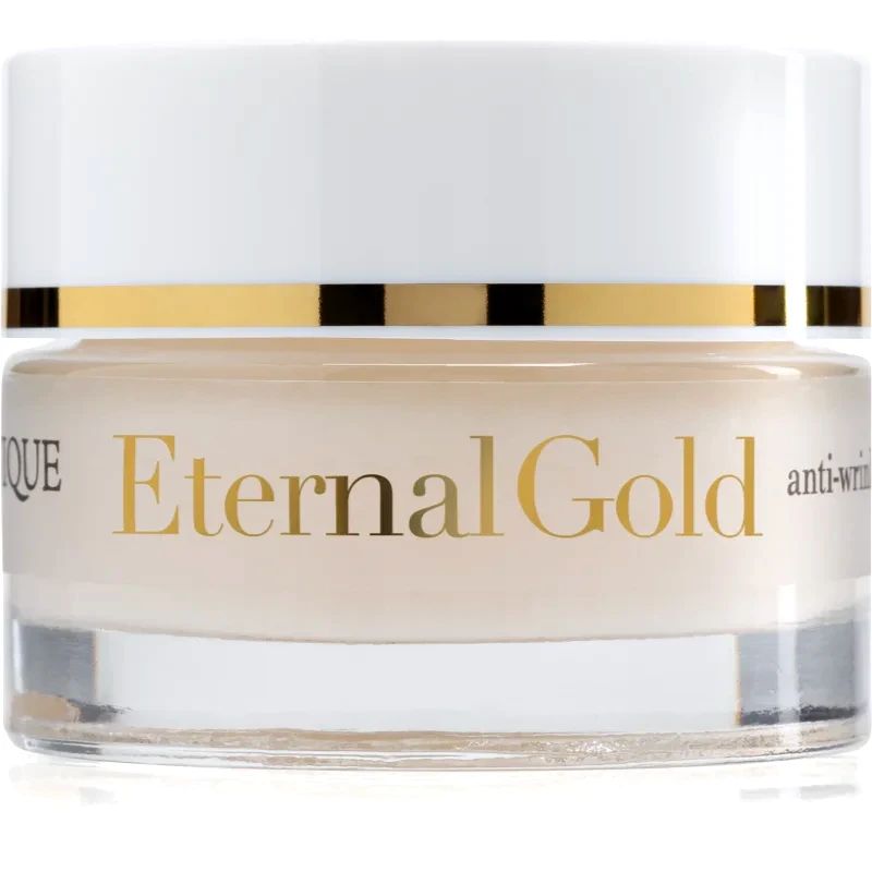 Organique Organique Eternal Gold Anti-Wrinkle Therapy κρέμα ματιών για διόρθωση των μαύρων κύκλων και των ρυτίδων με χρυσό 24 καρατίων 15 ml