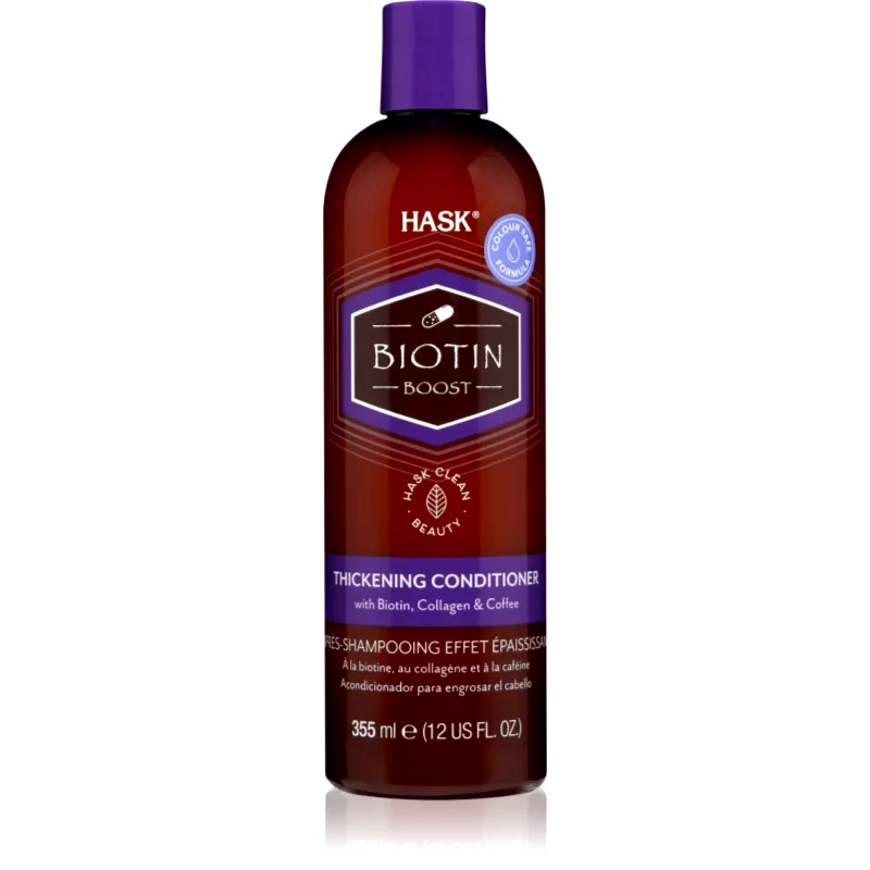 HASK HASK Biotin Boost δυναμωτικό μαλακτικό για όγκο μαλλιών 355 ml