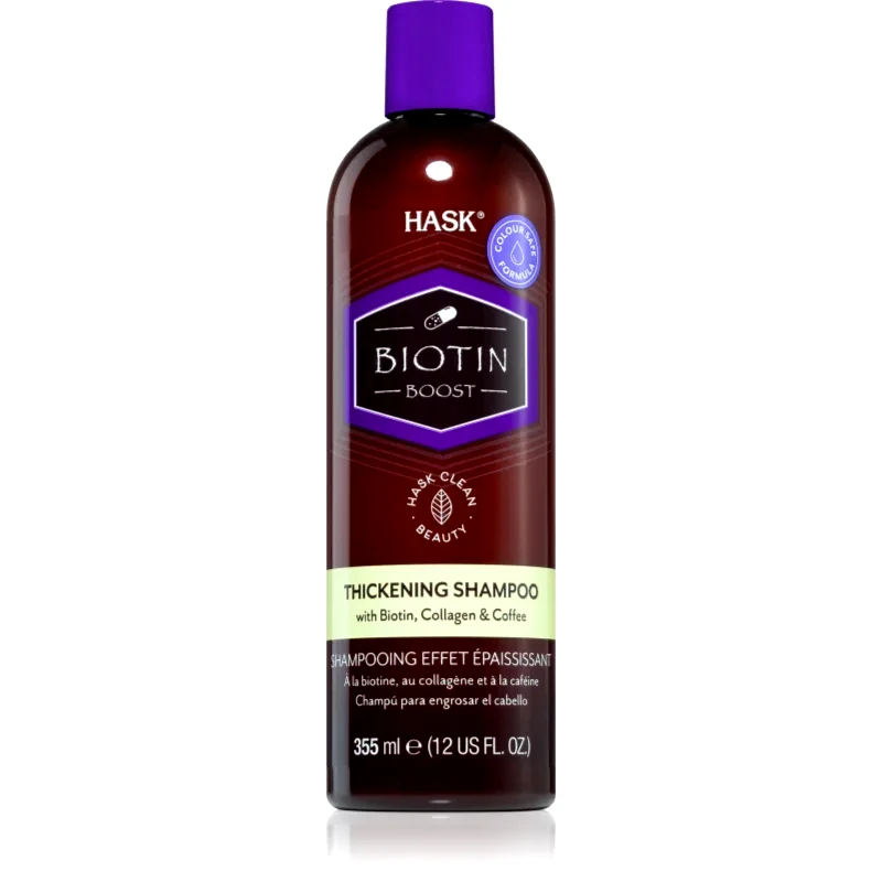 HASK HASK Biotin Boost δυναμωτικό σαμπουάν για όγκο μαλλιών 355 ml