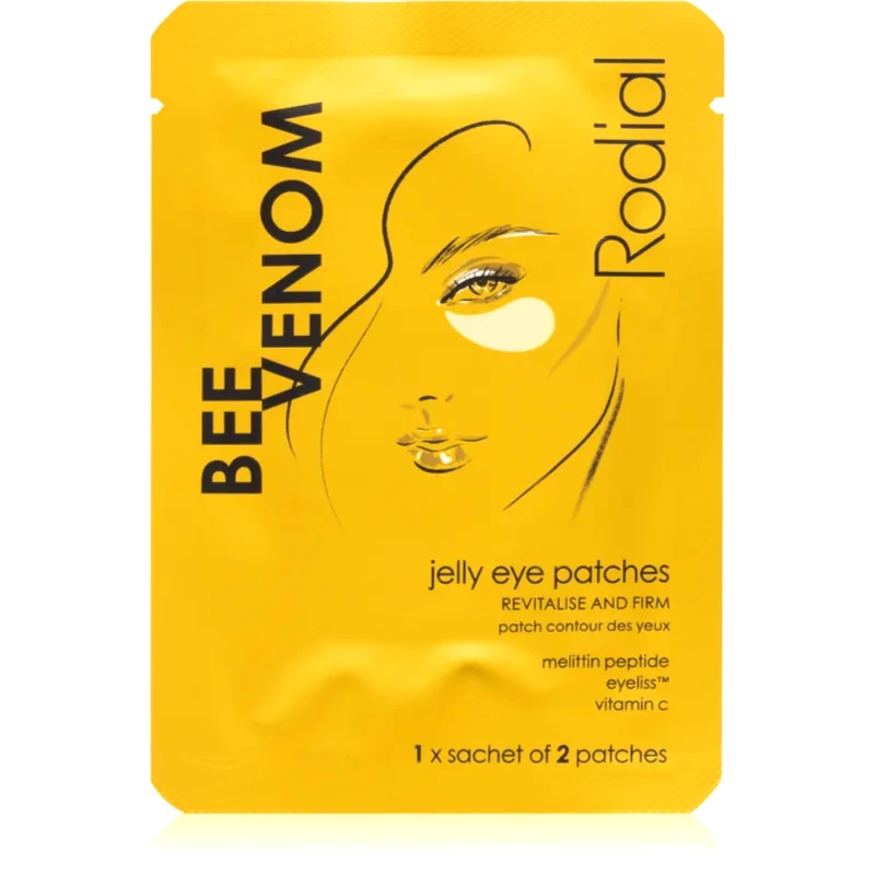 Rodial Rodial Bee Venom Jelly Eye Patches συσφικτικά τζελ μαξιλαράκια κάτω από τα μάτια με καταπραϋντική δράση 2 τμχ