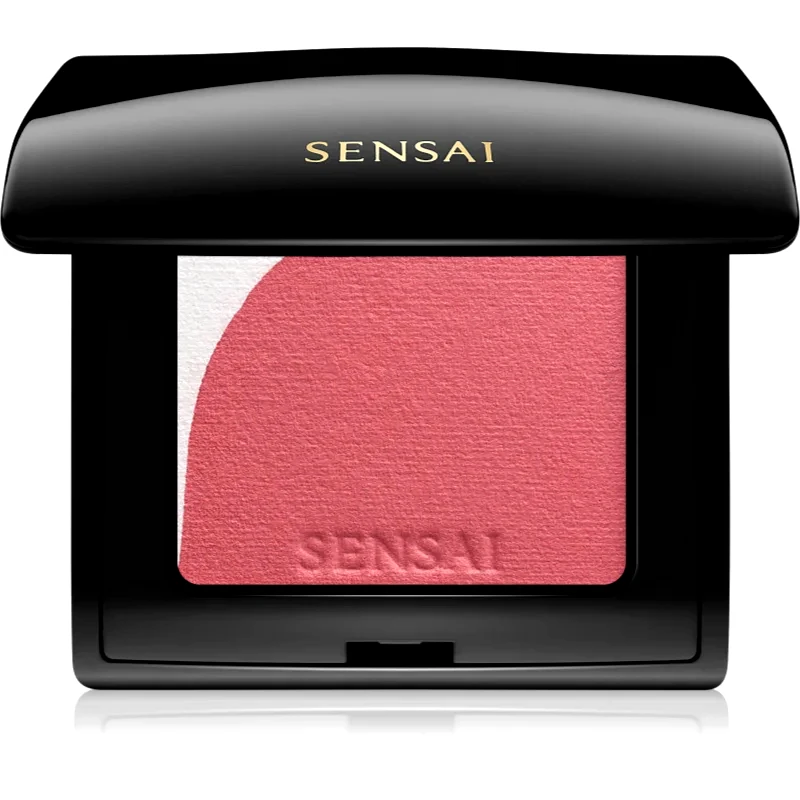 Sensai Sensai Blooming Blush λαμπρυντικό ρουζ με βούρτσα απόχρωση 01 Blooming Mauve 4 γρ
