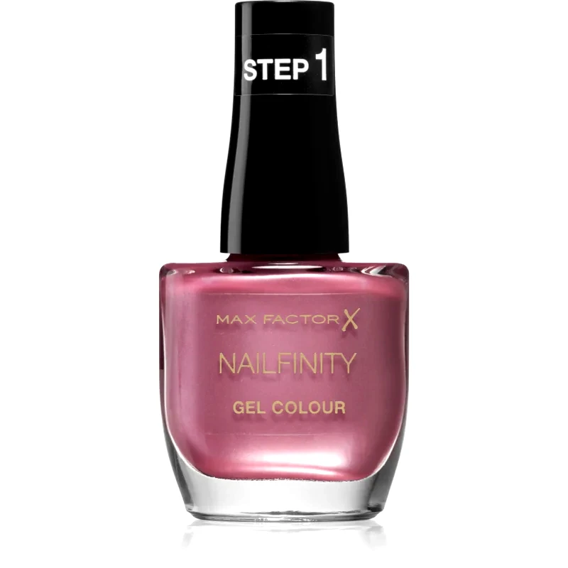 Max Factor Max Factor Nailfinity Gel Colour τζελ βερνίκι νυχιών χωρίς τη χρήση των UV/LED λαμπτήρων απόχρωση 240 Starlet 12 ml