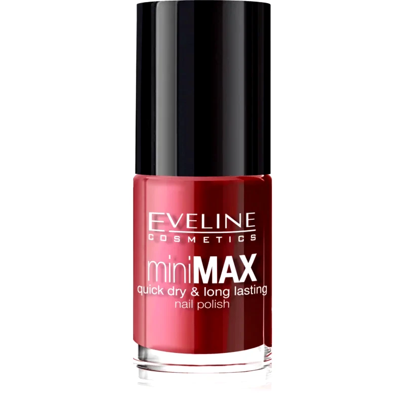 Eveline Cosmetics Eveline Cosmetics Mini Max βερνίκι νυχιών με γρήγορο στέγνωμα απόχρωση 521 5 ml