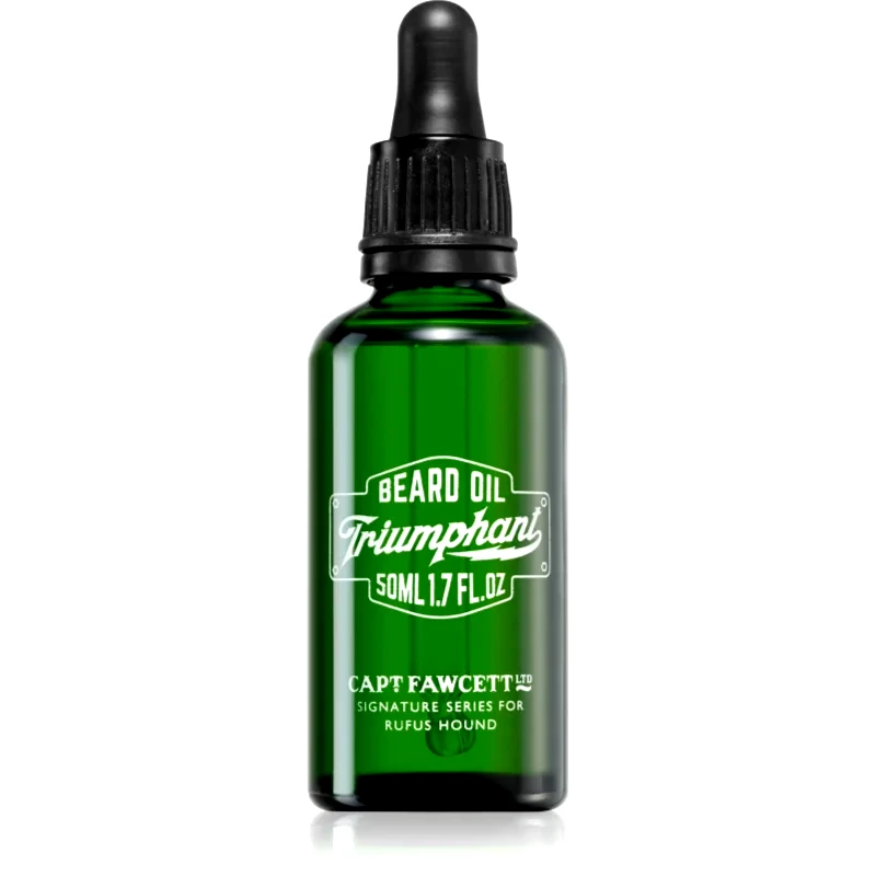 Captain Fawcett Captain Fawcett Beard Oil Rufus Hound's Triumphant λάδι για τα γένια για άντρες 50 ml